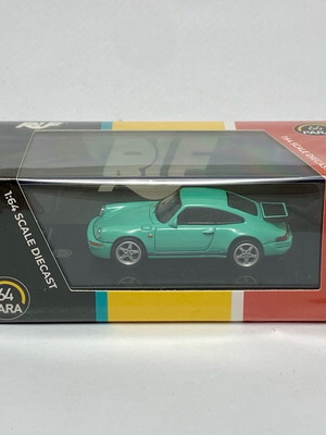 RUF CTR Yellowbird Mint Green 1987 Porsche 911 new, scale 1/64