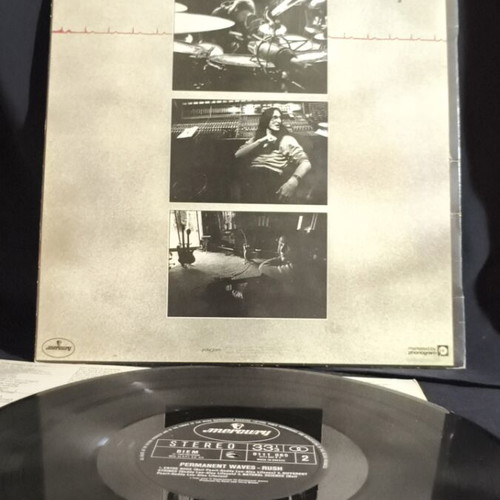 Permanent Waves Rush LP like new