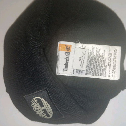 Timberland knitted hat new, black, one size