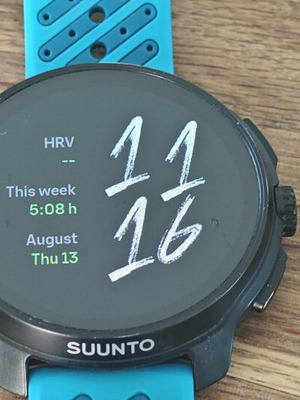 Suunto Race 2 watch like new, running use only