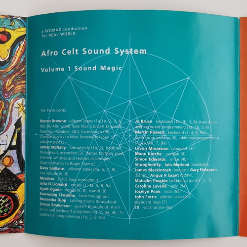 Afro Celt Sound System Volume 1 Sound Magic CD like new