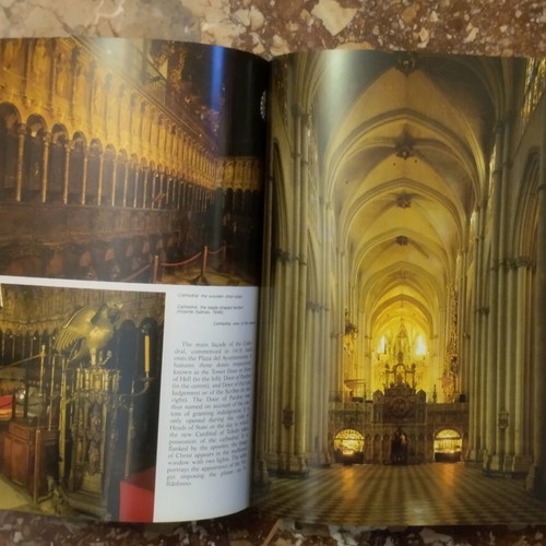 The Golden Book of Madrid and Toledo English edition like new