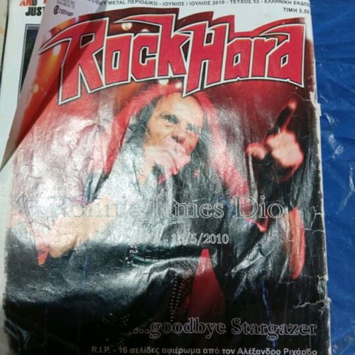 Metal magazines pack of 3 used, heavy metal Greek