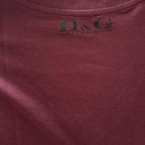 D&G t-shirt authentic used, unisexe, small men's