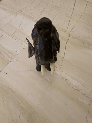 Elephant used for decor