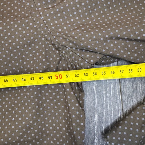 Marc O'Polo Slim Fit shirt L brown with dots used