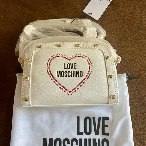 Love Moschino crossbody bag new with leather strap