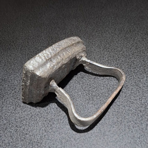Cast Iron Sad Iron vintage decorative, used