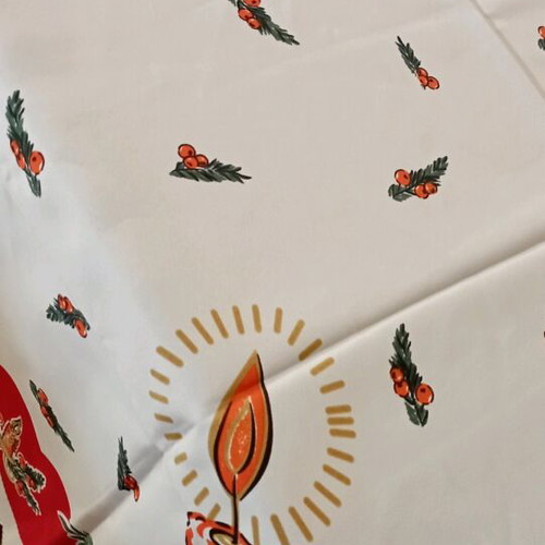 Festive tablecloth used 1.63x1.39 m