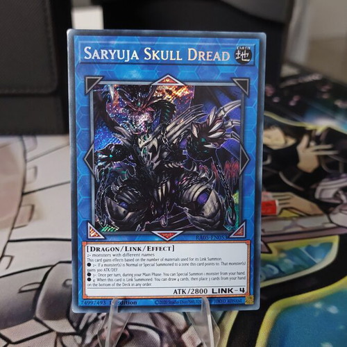 Saryuja Skull Dread Secret Rare card new