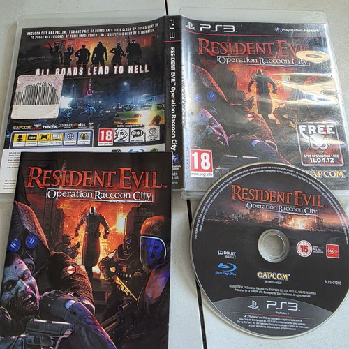 Resident Evil Operation Racoon City PS3 game used
