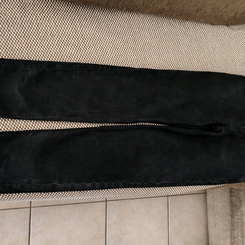 Men's black jean pants Mango used Jan series