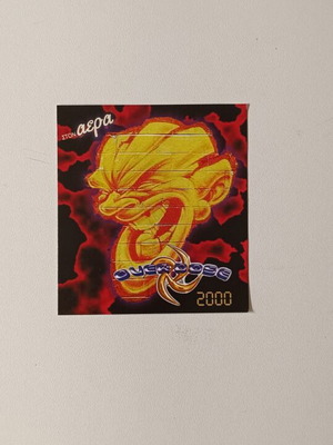 Flyer Rave Party OVERDOSE 2000 like new, Petroupoli event