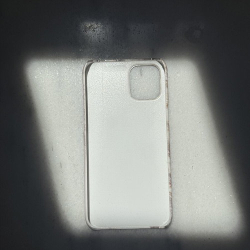 Burga iPhone 12mini case like new with purple gemstone design