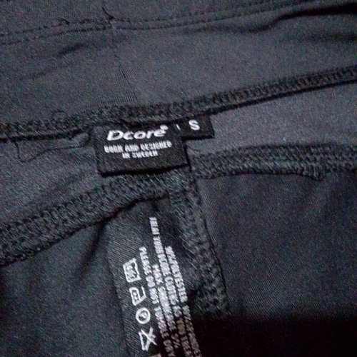 Dcore leggings new, black, size S