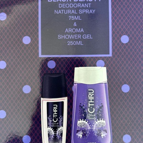 C•Thru Black Beauty women's gift set new