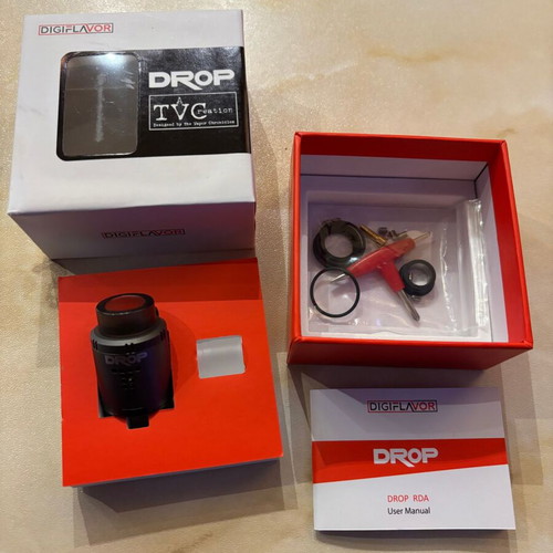 Digiflavor Drop RDA used, single coil