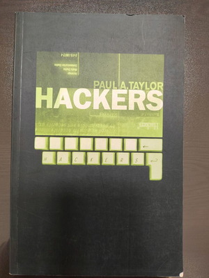 Book "HACKERS" by P. Taylor like new