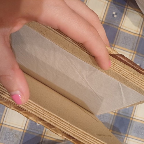 Handmade Corfu Photo Album from Natural Materials, New