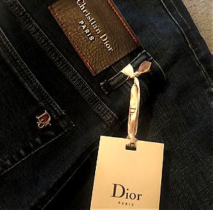 τζην παντελόνι Christian Dior μπλε σκούρο