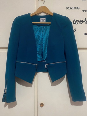Pimkie jacket fitted like new, blue, size S
