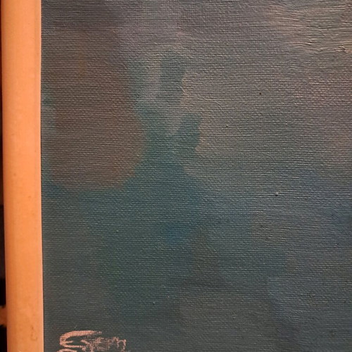 Oil paintings 2 pieces Eleni Giakali 73x53 cm