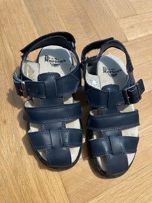 Dr Martens Кожени Сандали Употребявани Детски Тъмносини EU 29