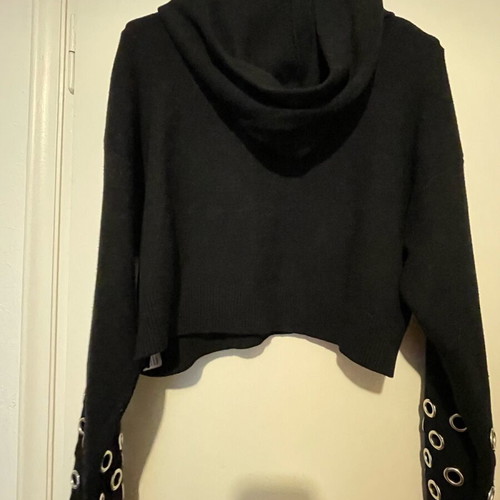 Zara black hoodie like new
