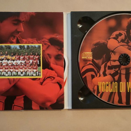 Milan FC CD collectible 1994 with stickers used