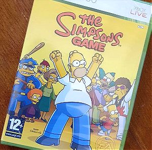THE SIMPSONS - THE GAME - XBOX 360