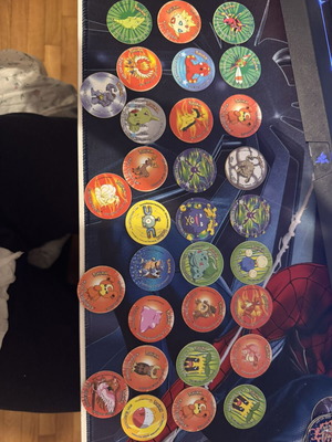 Πακέτο Pokémon tazos σαν καινούργιο από 00s, συλλεκτικό