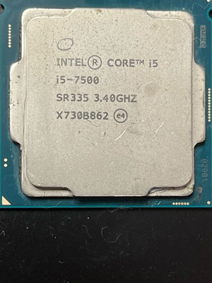 Intel Core i5 7500 used CPU processor