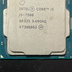 Intel Core i5 7500 used CPU processor