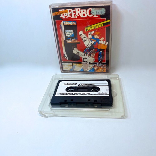 Paperboy 1986 big box Spectrum ZX tape cassette used