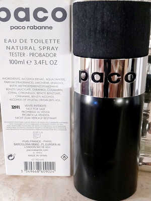 Paco Rabanne Paco 100ml EDT καινούργιο δοκιμαστικό άρωμα