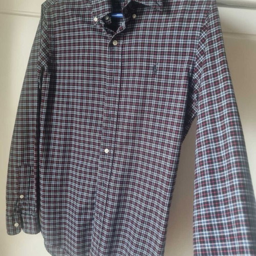 Ralph Lauren men's shirt small slim fit plaid like new