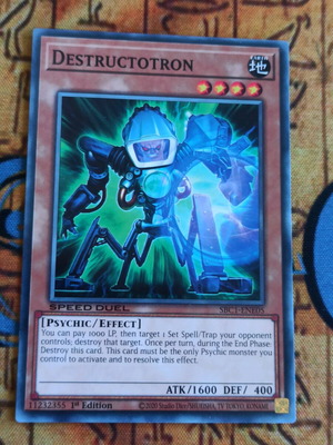 Κάρτα Yu-Gi-Oh! Destructotron Effect Monster σαν καινούργιο