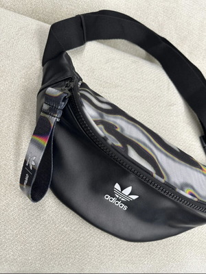 Ανδρικό τσαντάκι μέσης Adidas καινούργιο, μαύρο πολύχρωμο