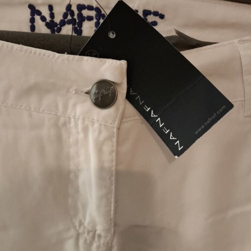 Naf Naf summer pants straight leg new, size S 36 8, white