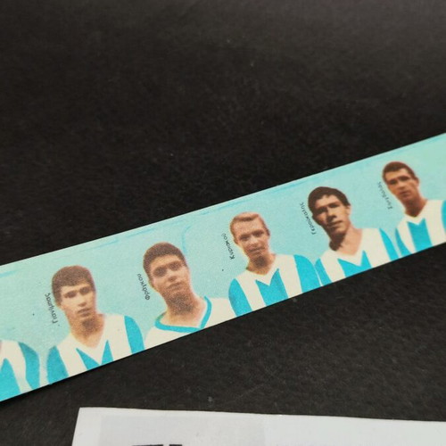 Apollon 1967-1968 card used, collectible vintage