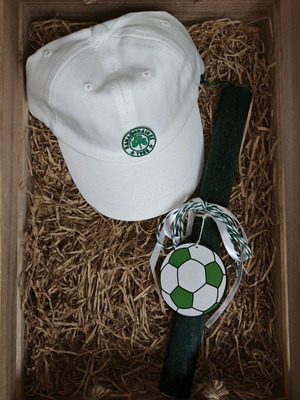 Panathinaikos candle and children's cap set new