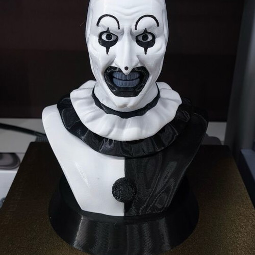 Terrifier - Art the Clown printed bust new