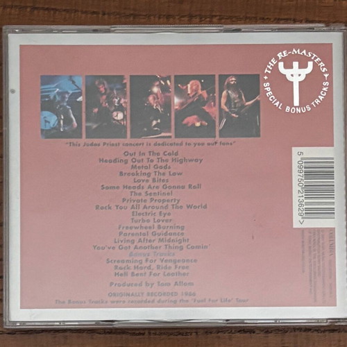 Judas Priest Priest...Live! double CD like new, metal