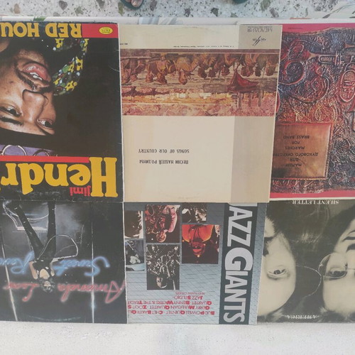 Vinyl records used, pack of 60 foreign content