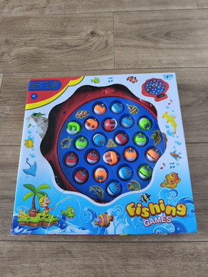 Fishing game with music, 3+ years