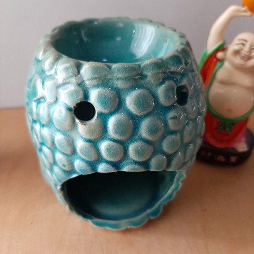Asian art set of three items like new