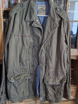 3Guys men's jacket used, khaki color, size L
