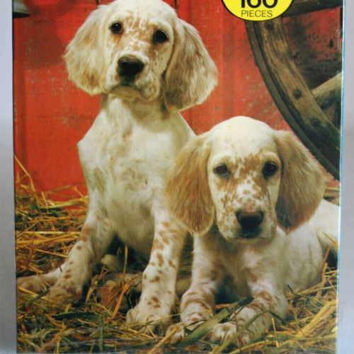 Vintage King Puzzle English Setter Dog Puppy 160-piece puzzle new