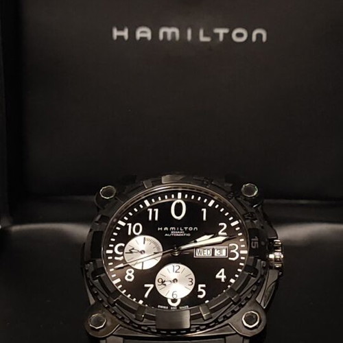 Hamilton Khaki Automatic Below Zero Diver Chronograph 200m like new