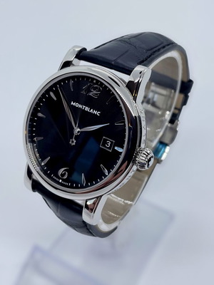 Montblanc Meisterstück men's watch like new, black
